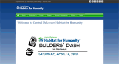 Desktop Screenshot of centraldelawarehabitat.org